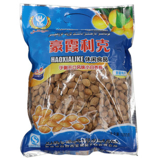 豪霞利克杏核手剥开口奶油风味坚果新疆轮台小白杏核杏甜杏仁500g