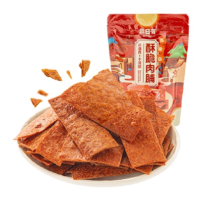 鼎日有高蛋白酥脆肉脯零食