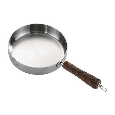 柯曼三层钢加厚304煎盘