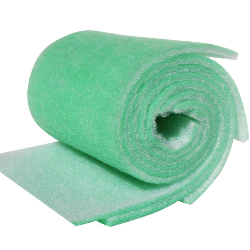 鱼缸过滤棉绿白棉高密度水族箱净化滤材双层滤布过滤器生化棉12米