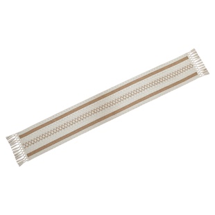 仿麻编织桌旗轻奢高级茶席中古电视柜茶几长条盖巾盖布复古日式26