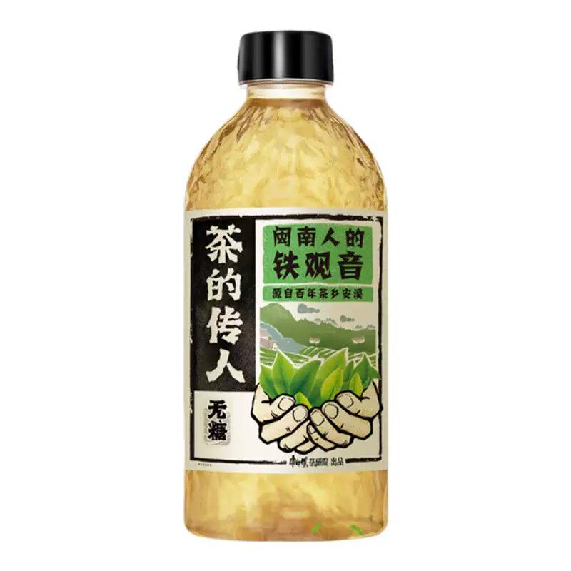 康师傅茶的传人无糖茶饮料饮品铁观音茶普洱茶官方旗舰店330ml*12