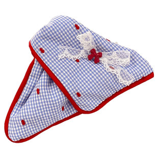 红温蓝格~可爱发箍女2025新款高级感发饰气质大肠发圈春夏ins头箍