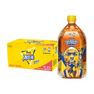 康师傅冰红茶柠檬味饮品1L*12瓶整箱茶饮料