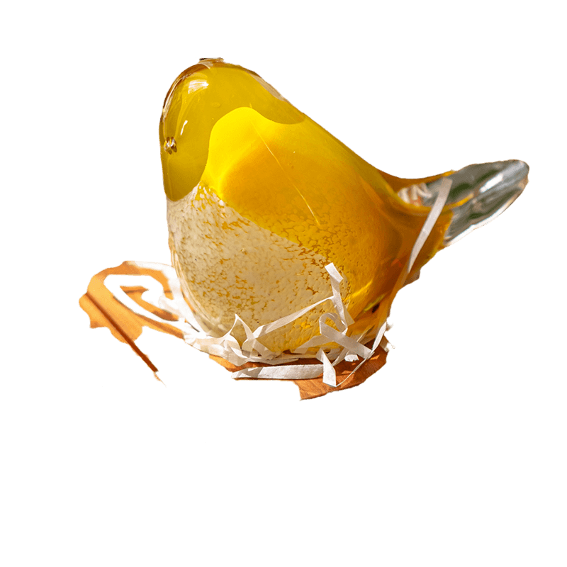 掬涵黑胡桃红樱桃实木摆件