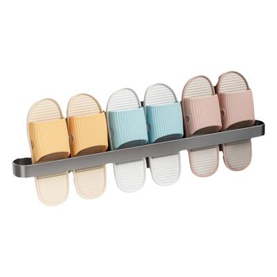 浴室置物架免钉拖鞋架鞋子收纳架