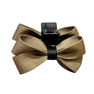 布艺蝴蝶结抓夹女新款高级感气质后脑勺半扎发夹边夹刘海侧边发卡