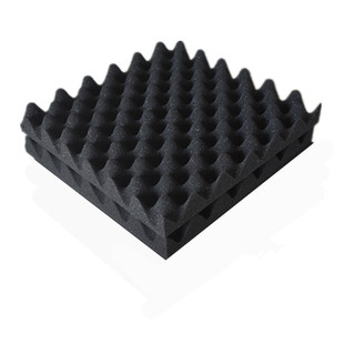 防火高密度鸡蛋棉吸音棉设备KTV鼓房排练室墙面隔音绵波浪消音棉