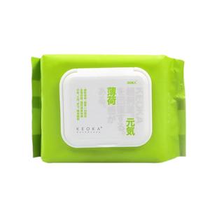 KEOKA/柯尤卡薄荷30片*8包带盖装湿纸巾006B-8