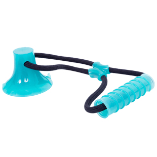 英国库飞康飞 解放双手狗狗玩具 吸盘拔河幼犬啃咬互动拉扯狗训练