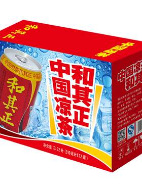 和其正凉茶310ml*12罐/解腻饮品