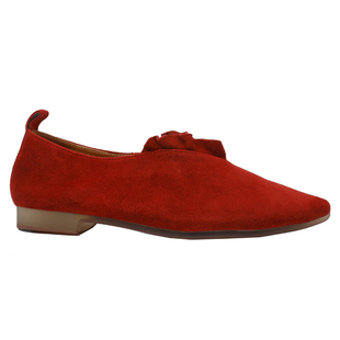 鞋子ⅰns潮百搭小众牛筋底尖头女士单鞋2026新款美式潮牌羊皮皮鞋