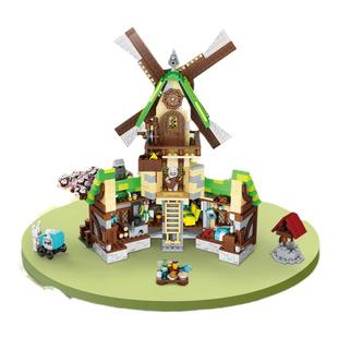 LOZ俐智积木 风车屋益智玩具拼装成人高难度屋子摆件男女儿童礼物