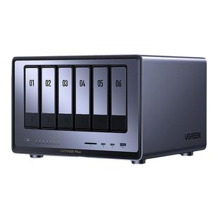 绿联私有云DXP6800Plus六盘位NAS网络存储服务器AI相册企业级安全办公团队云盘文件共享用户权限分级管理主机