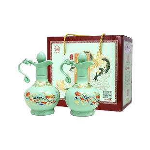 永丰牌北京二锅头酒青龙礼盒52度500mL*2瓶清香型白酒粮食酒整箱