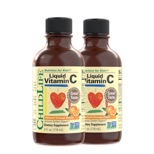 童年时光childlife婴幼儿维C营养液2瓶【临期26年8-9月到期】
