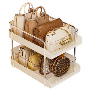 包包收纳神器抽屉式省空间衣柜放奢侈品包置物架高级感分层大容量
