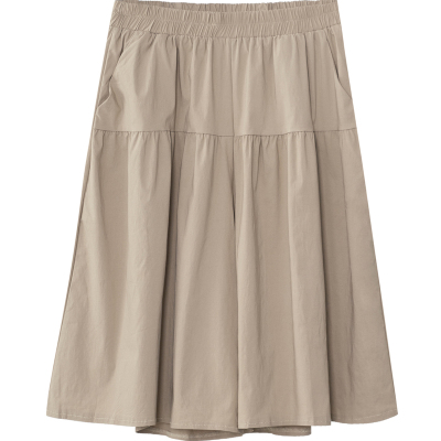 高腰阔腿宽松垂感街潮五分裙裤