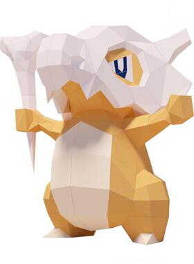 纸灰机纸模装饰神奇宝贝卧室摆件