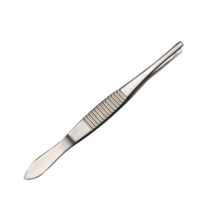 不锈钢拔眼睫毛镊医用拔倒睫毛镊子神器嫁接眼科专用平口圆头夹