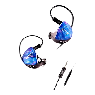 epz q1pro入耳式HiFi有线耳机音乐K歌游戏吃鸡平板发烧可定制耳塞