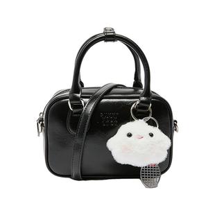 三福包包女款日常通勤百搭波士顿包保龄球包手提包小拎包上班杂物