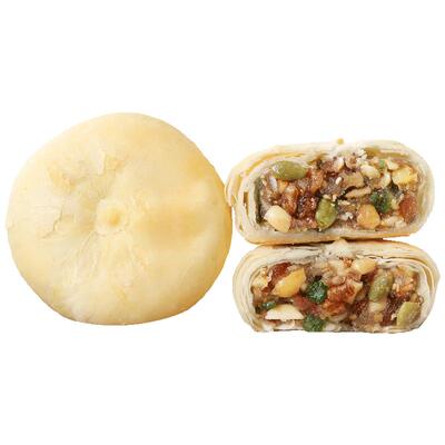 日月坊苏式酥皮五仁月饼传统手工