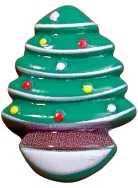 可爱圣诞老人雪人树脂小配件摆件