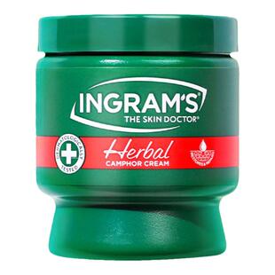 ingrams南非小绿膏旗舰店英格莱恩草本香樟乳霜瓶防裂脚后跟干裂
