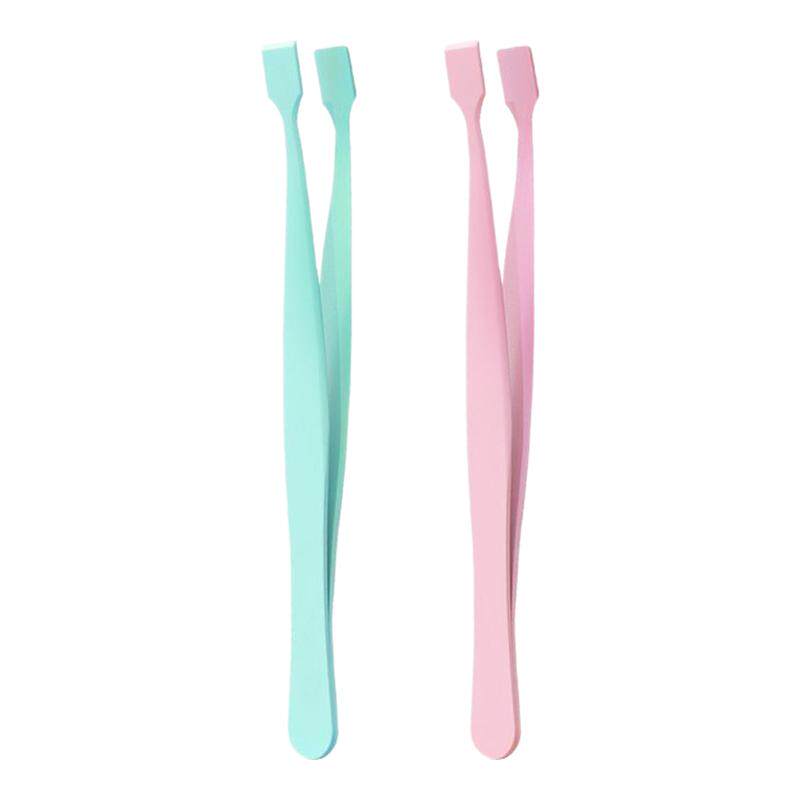 【新品推荐】顺手镊子下睫毛专用镊子新手精密高精度便携携带初学