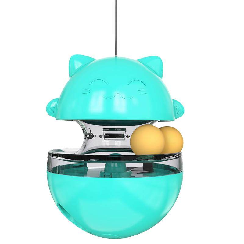 不倒翁羽毛解闷耐咬神器猫玩具