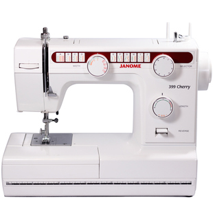 392现货真善美电动多功能家用缝纫机L-392 吃厚锁边进口99%金属