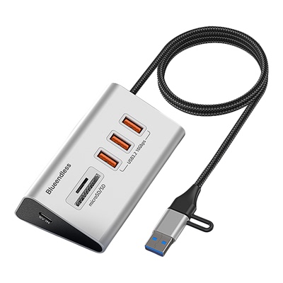 蓝硕usb扩展坞10Gbps铝合金