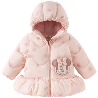 戴维贝拉女童三防羽绒服