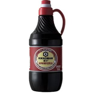 万字厨师御用酿造酱油日本龟甲万海鲜刺身蘸汁卤味日式浓口生抽