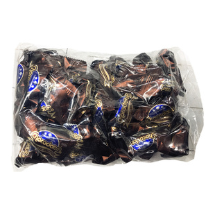 现货 迪拜当地特产Arabian Delights巧克力椰枣夹心杏仁 散装250g