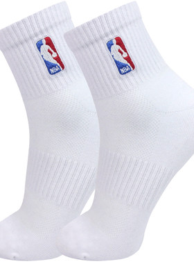 NBA抗菌防臭袜子运动男士中筒