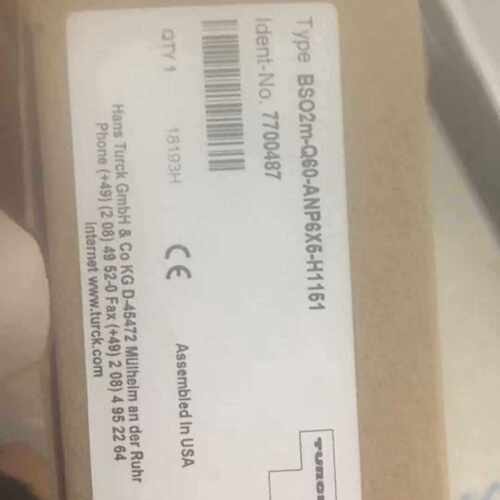 议价全新TURCK图尔克7700487 现货BSO2m-Q60-ANP6X5-H1151