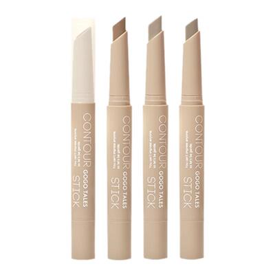 GOGO TALES戈戈舞光影定格双头修容棒哑光鼻影阴影侧影高光修容笔