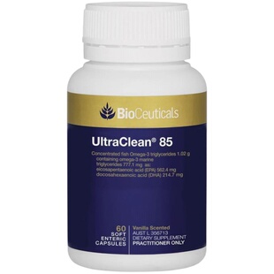 澳洲直邮 Bioceuticals UltraClean 85高浓度深海鱼油DHA BC025