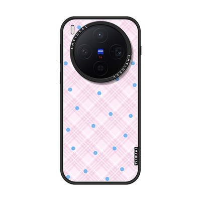 适用vivox300ultra/oppofindx9手机壳X300Pro磁吸保护套200红色s可爱好看高级感ProMini防摔波点格子外壳新年