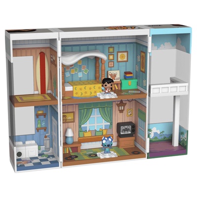 迪士尼星际宝贝史迪奇莉萝家摆件