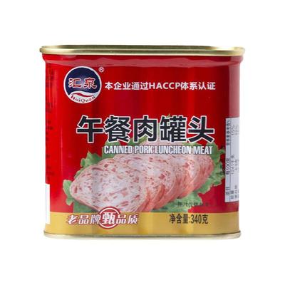 汇泉午餐肉340g商用即食火锅串串