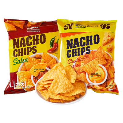 nobrand玉米片韩国进口零食
