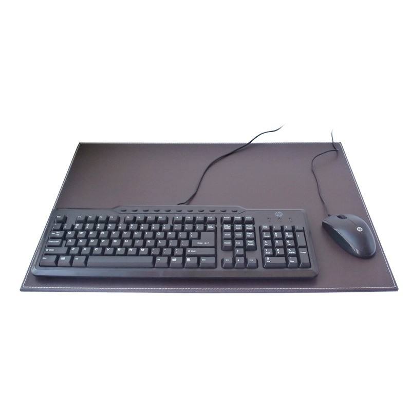 高档皮革A2写字板垫创意商务办公桌垫板文件合同垫书桌可印刷签约