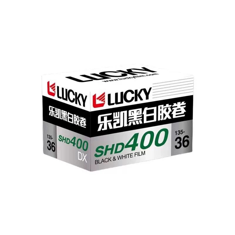 5卷包邮 国货复产乐凯胶卷 SHD400 SHD100 黑白胶片135 120型远期