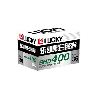5卷包邮 国货复产乐凯胶卷 SHD400 SHD100 黑白胶片135 120型远期