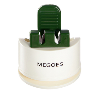 双槽锻锋刃！便携吸盘！家用便携式剪刀菜刀多功能手动快速磨刀器