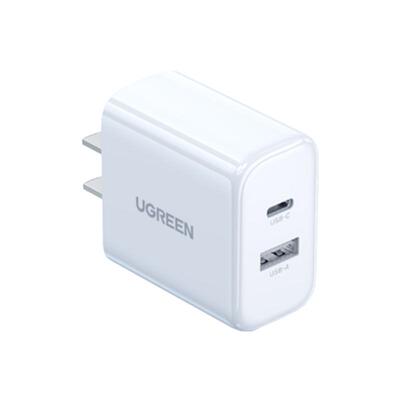 绿联20W双口氮化镓充电器PD快充适用苹果16充电头iPhone15/14pro充电插头数据线套装