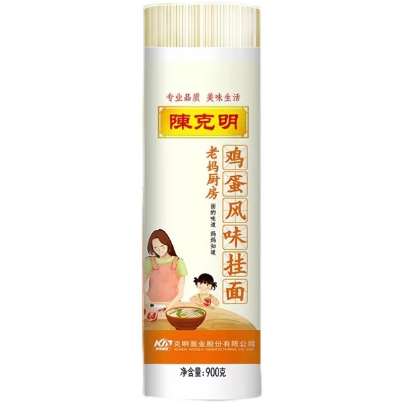 陈克明鸡蛋面条龙须面老妈厨房早餐方便速食拉面非手工面细挂面